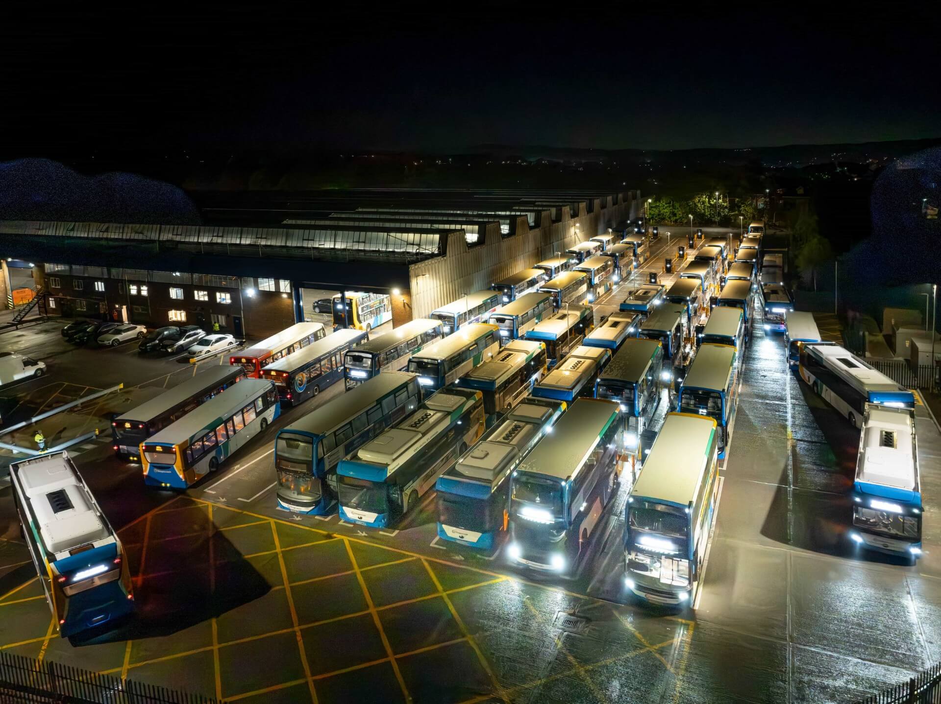 Meer dan 57 elektrische bussen, Stagecoach Yorkshire
